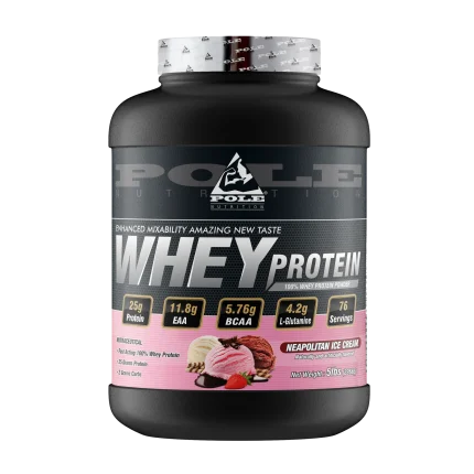 پروتئین وی 100% پل ناتریشن-Pole Nutrition 100% Whey Protein Powder 5Lbs