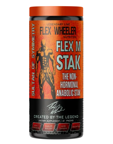 فلکس ام-استک انابولیک بدون هورمون-FLEX WHEELER FLEX M-STAK THE NON-HORMONAL ANABOLIC STAK